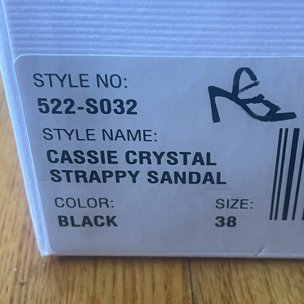 Jonathan Simkhai Cassie Strappy Crystal Sandal - Picture 4 of 6